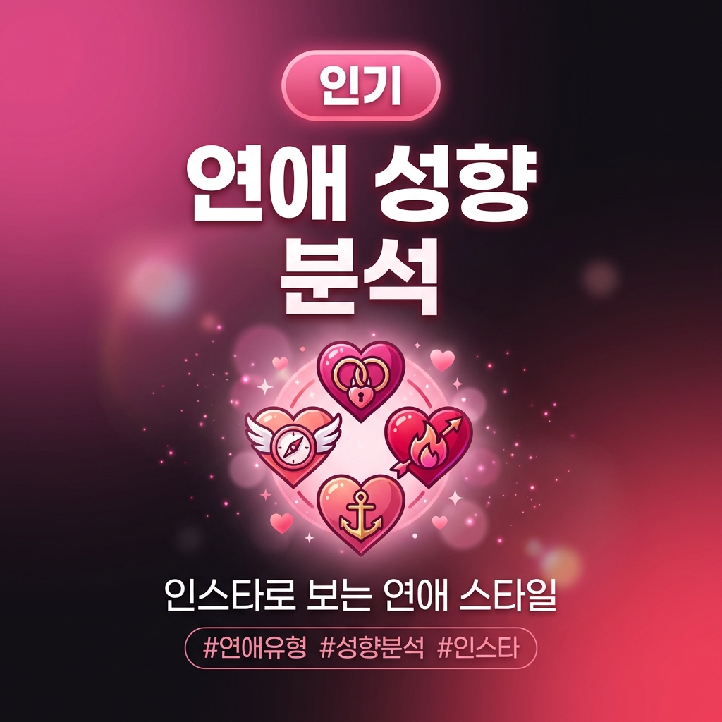 연애 성향 분석