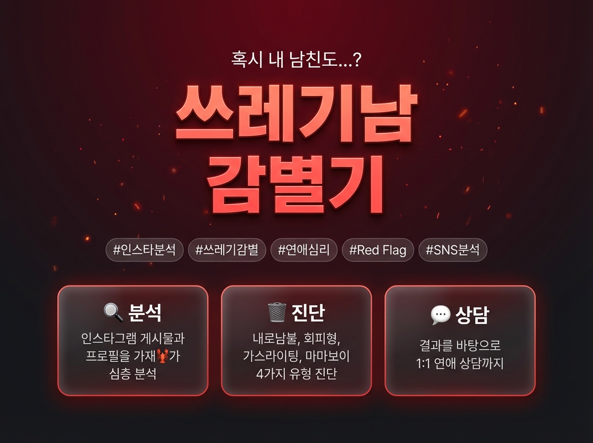쓰레기남 감별기 상세 이미지 2